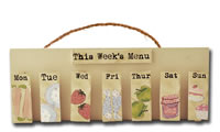 Order This Week‘s Menu pegboard